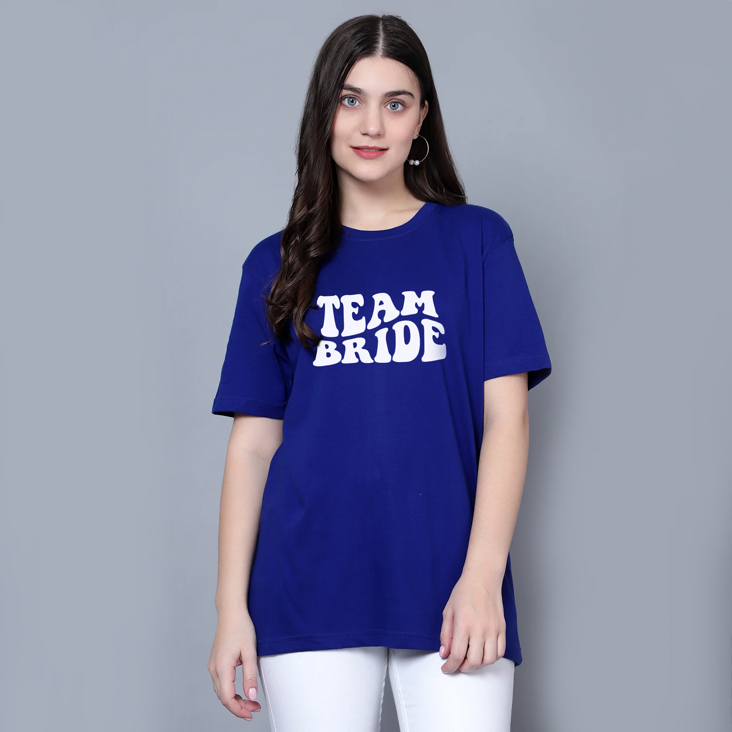 Playera Oversize - Despedida de Soltera | Vintage Team Bride