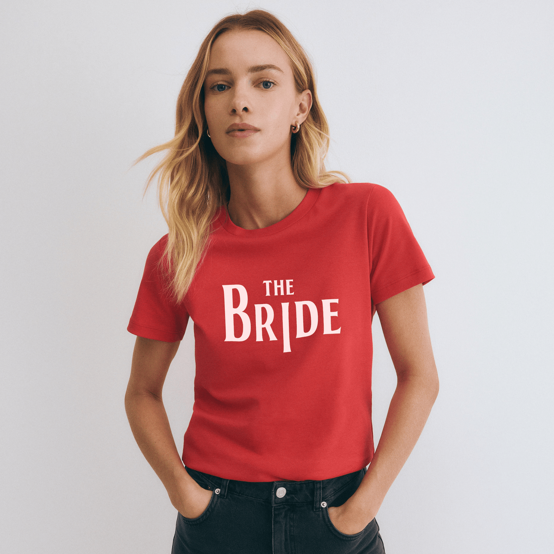 playera para novia roja para despedida de soltera
