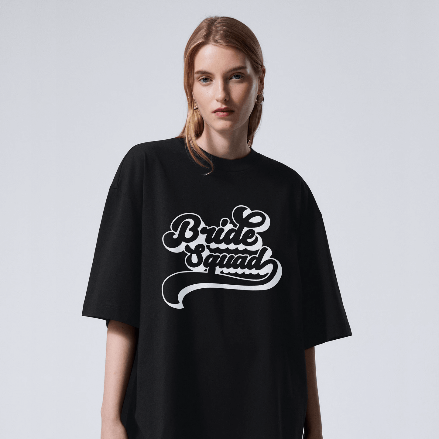 Playera Oversize | Despedida de Soltera - Bride Squad Barbie