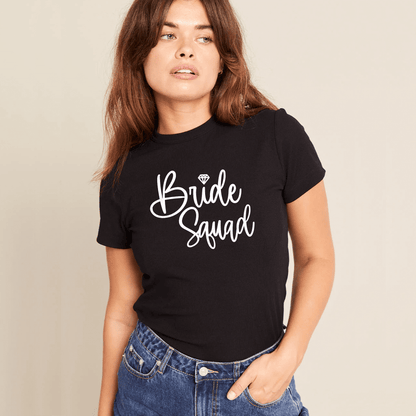 Playera Silhouette | Despedida de Soltera - Diamond Bride Squad