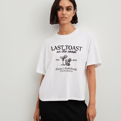 Playera Oversize | Despedida de Soltera - Last Toast on the Coast