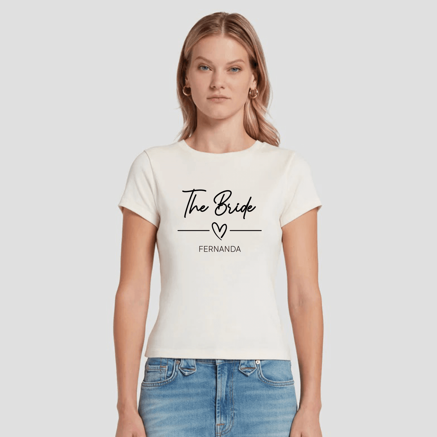Playera Silhouette | Despedida de Soltera - The Bride Personalizable