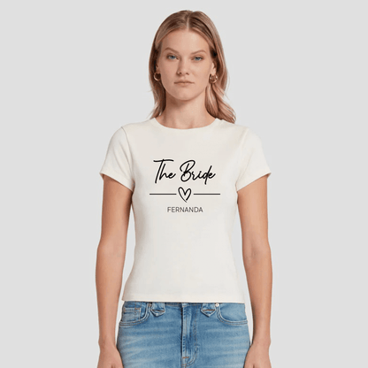 Playera Silhouette | Despedida de Soltera - The Bride Personalizable