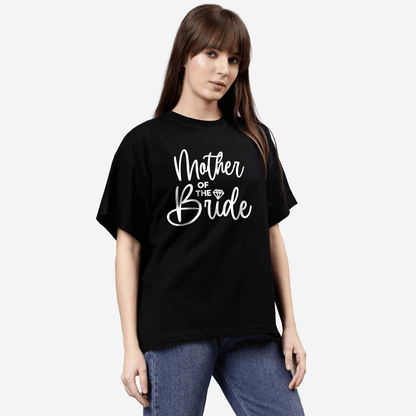 Playera Oversize | Despedida de Soltera - Mother of the Bride Italic