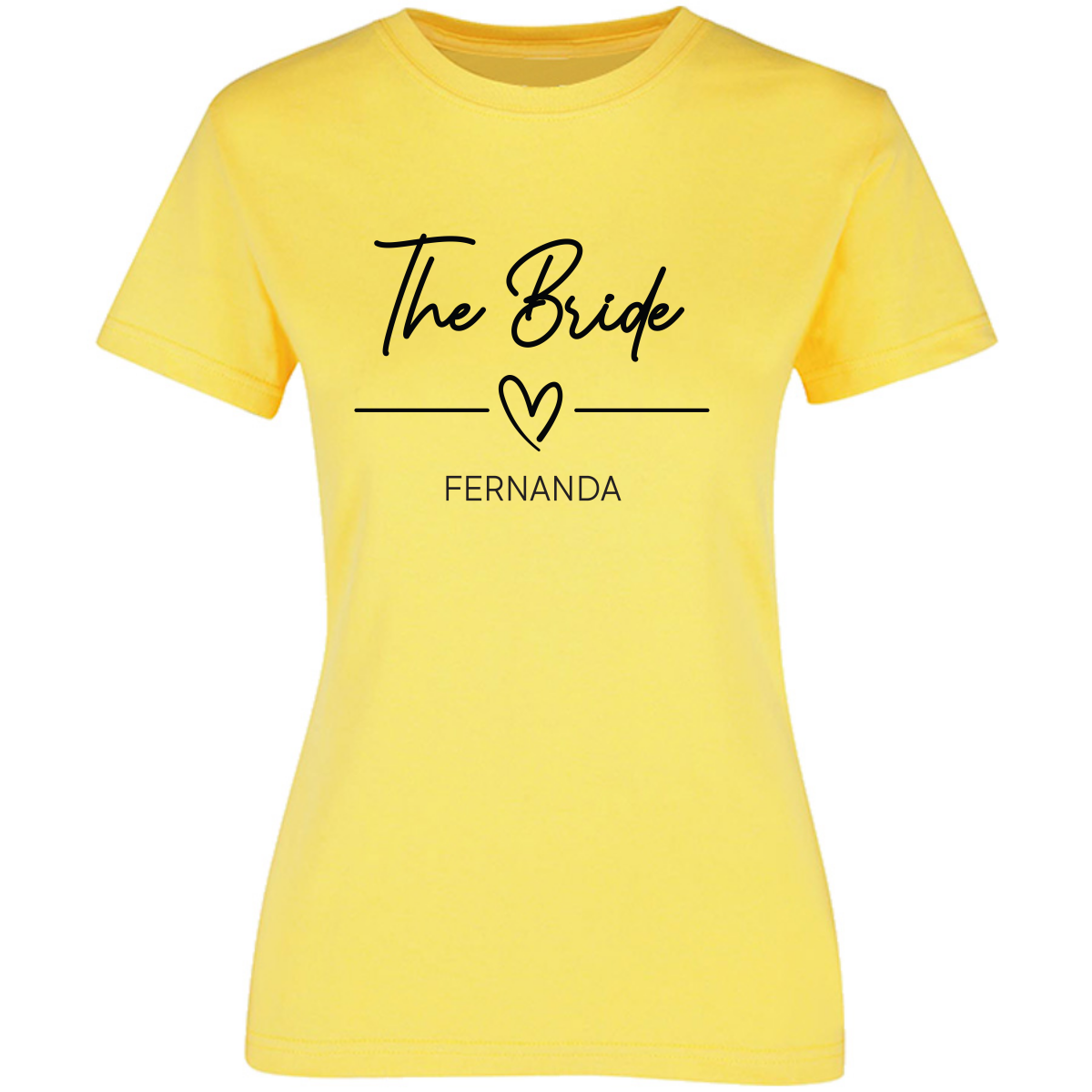 Playera Silhouette | Despedida de Soltera - The Bride Personalizable