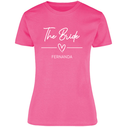 Playera Silhouette | Despedida de Soltera - The Bride Personalizable