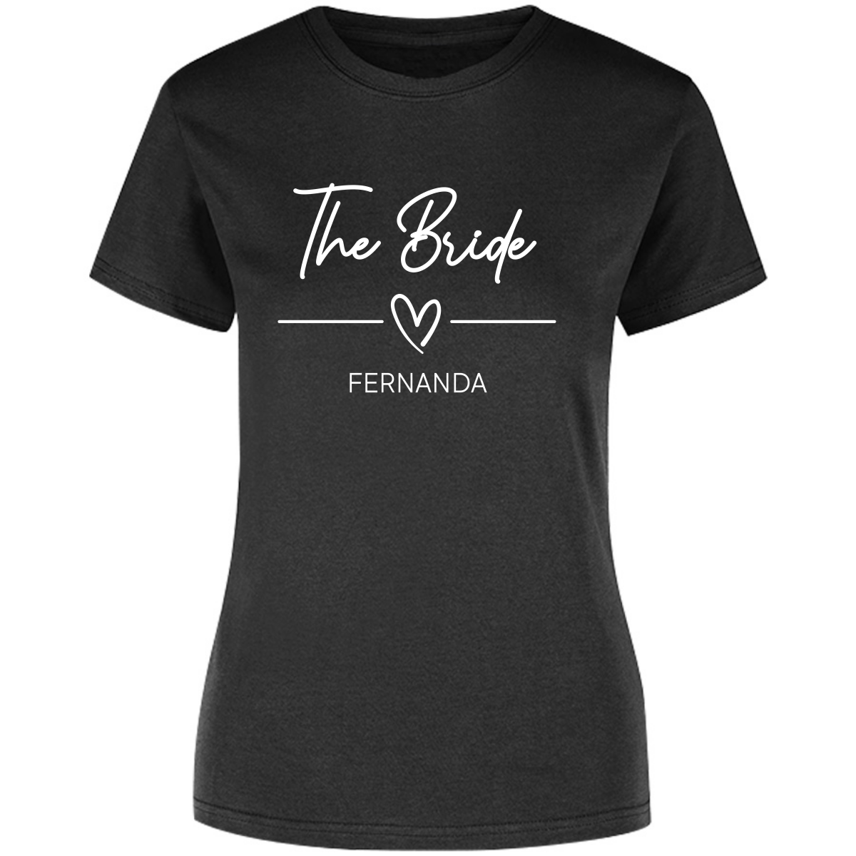Playera Silhouette | Despedida de Soltera - The Bride Personalizable