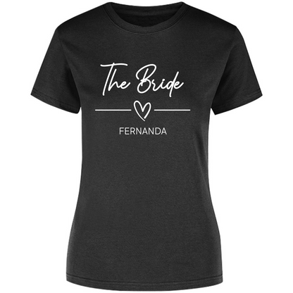Playera Silhouette | Despedida de Soltera - The Bride Personalizable