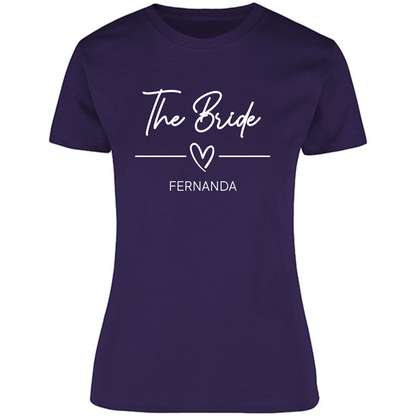 Playera Silhouette | Despedida de Soltera - The Bride Personalizable