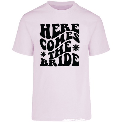 Playera Oversize | Despedida de Soltera - Here comes the bride