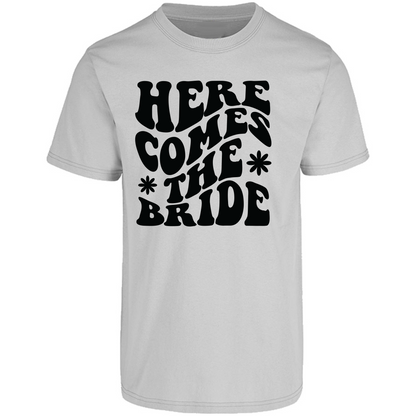Playera Oversize | Despedida de Soltera - Here comes the bride