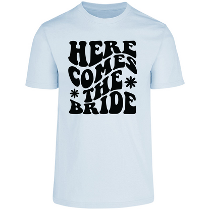 Playera Oversize | Despedida de Soltera - Here comes the bride