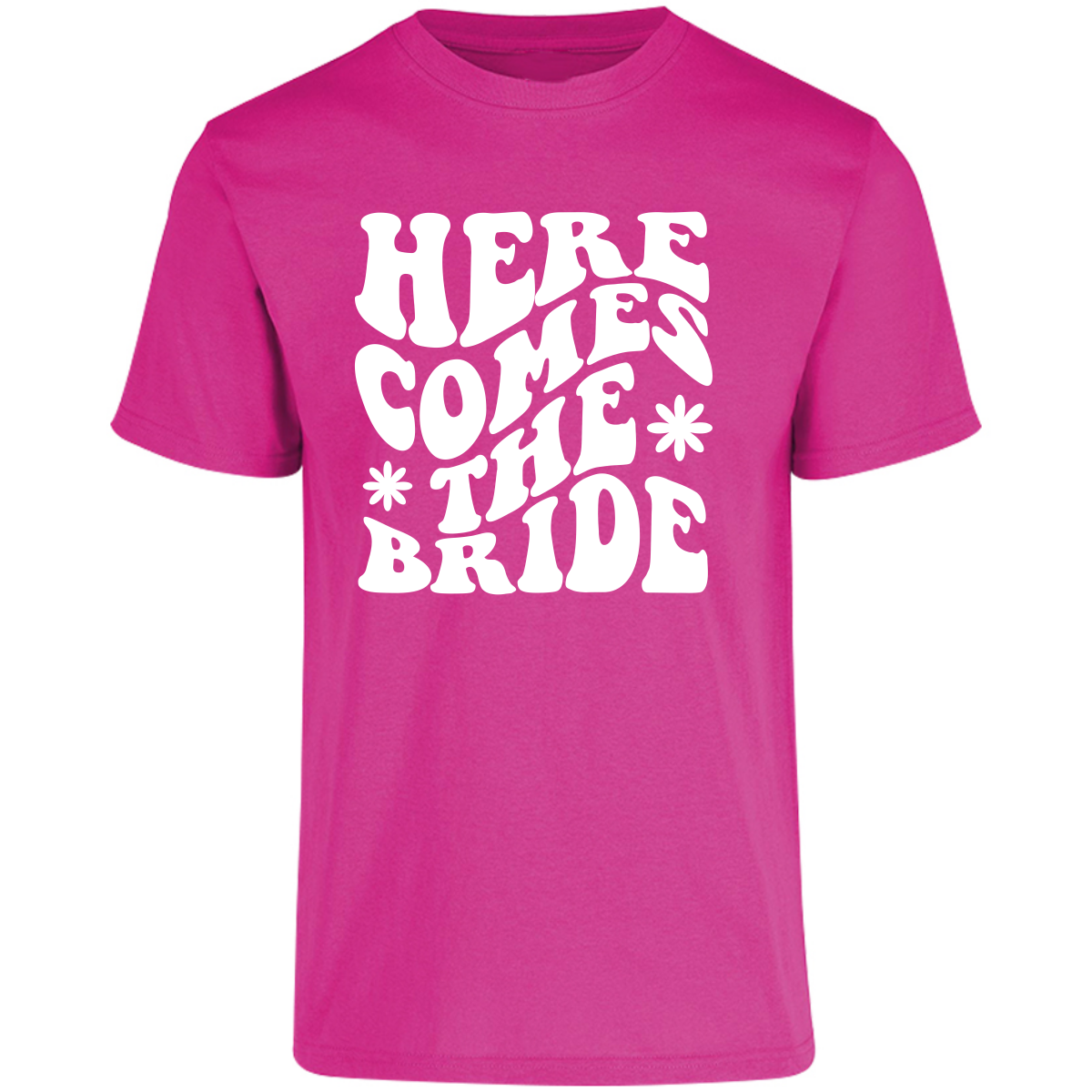 Playera Oversize | Despedida de Soltera - Here comes the bride