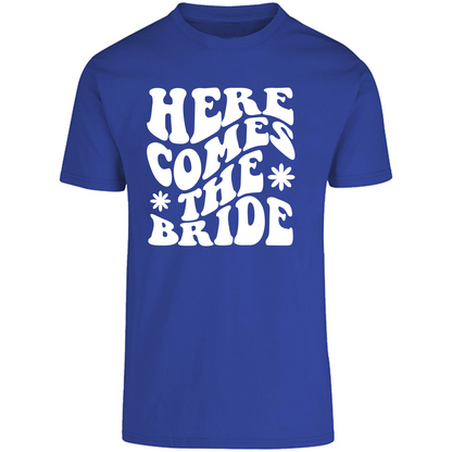 Playera Oversize | Despedida de Soltera - Here comes the bride
