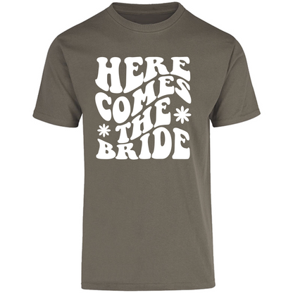 Playera Oversize | Despedida de Soltera - Here comes the bride
