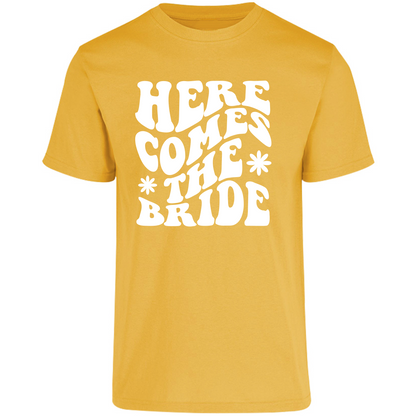 Playera Oversize | Despedida de Soltera - Here comes the bride