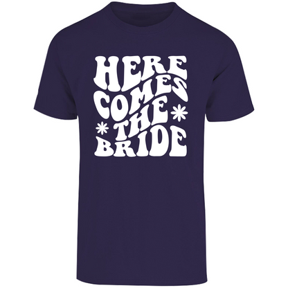 Playera Oversize | Despedida de Soltera - Here comes the bride