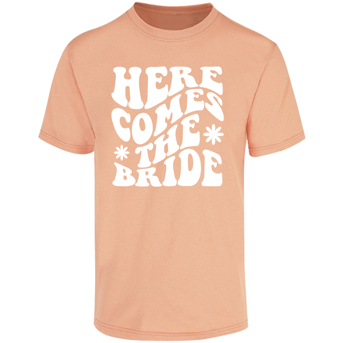Playera Oversize | Despedida de Soltera - Here comes the bride