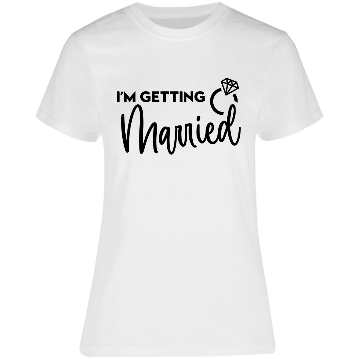 Playera Silhouette | Despedida de Soltera - Im getting married