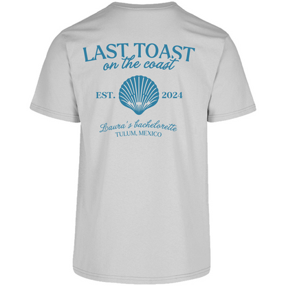 Playera Oversize | Despedida de Soltera - Last Toast on the Coast Personalizable