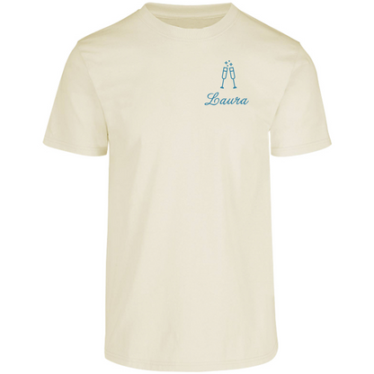 Playera Oversize | Despedida de Soltera - Last Toast on the Coast Personalizable