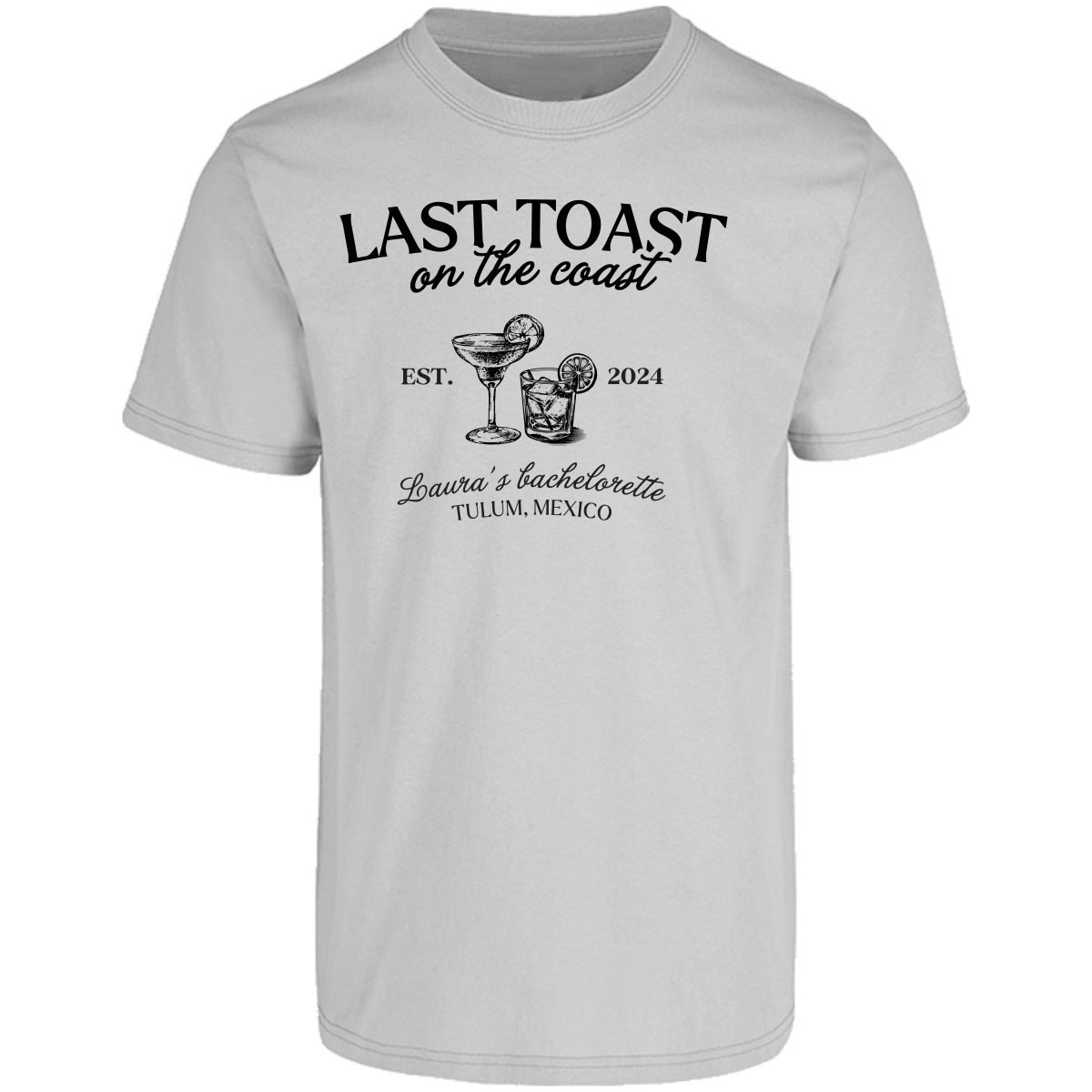 Playera Oversize | Despedida de Soltera - Last Toast on the Coast