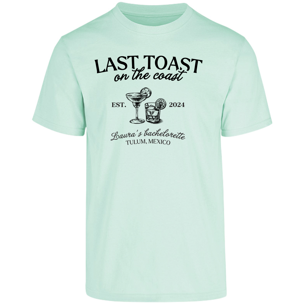 Playera Oversize | Despedida de Soltera - Last Toast on the Coast