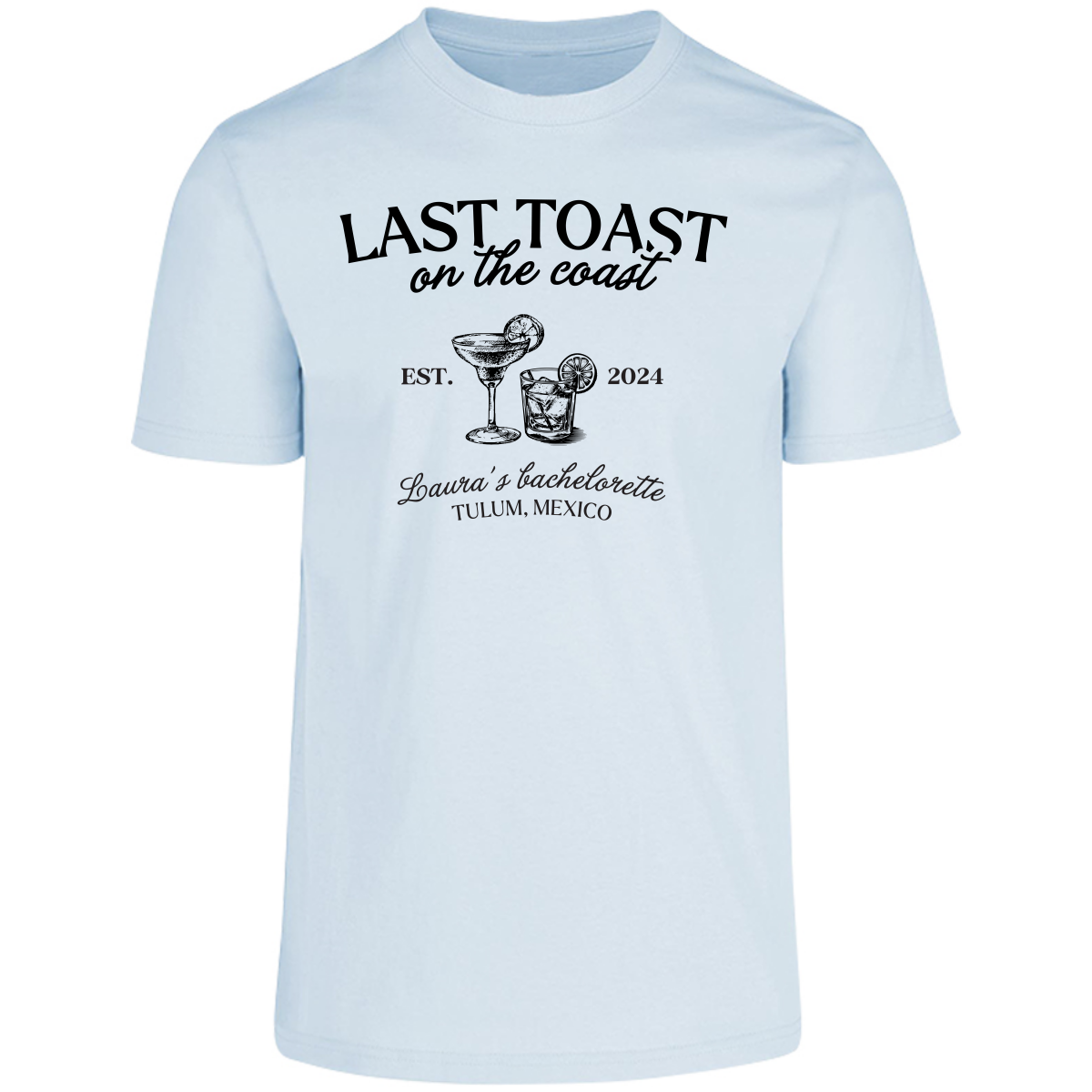 Playera Oversize | Despedida de Soltera - Last Toast on the Coast