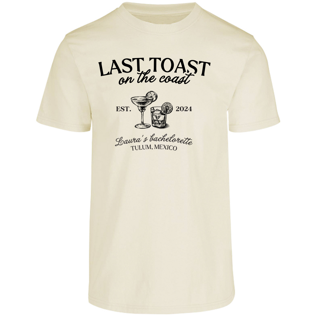 Playera Oversize | Despedida de Soltera - Last Toast on the Coast