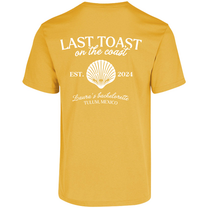 Playera Oversize | Despedida de Soltera - Last Toast on the Coast Personalizable