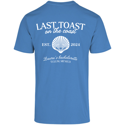 Playera Oversize | Despedida de Soltera - Last Toast on the Coast Personalizable