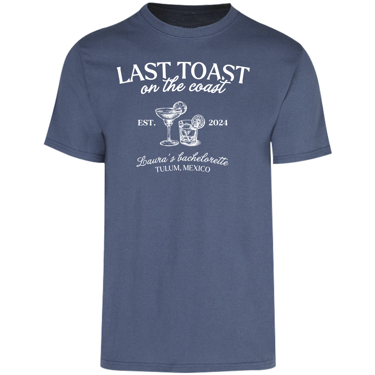 Playera Oversize | Despedida de Soltera - Last Toast on the Coast