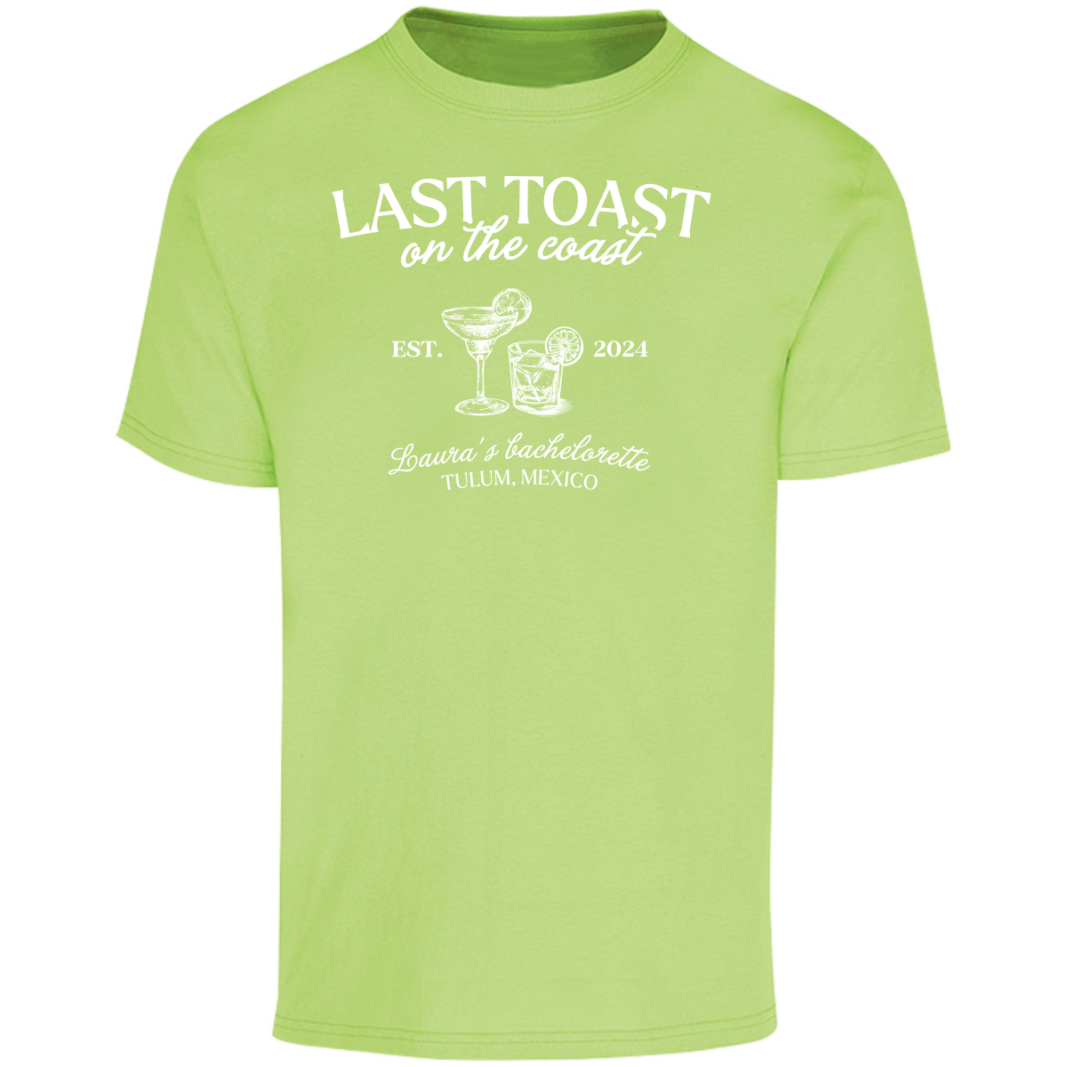 Playera Oversize | Despedida de Soltera - Last Toast on the Coast