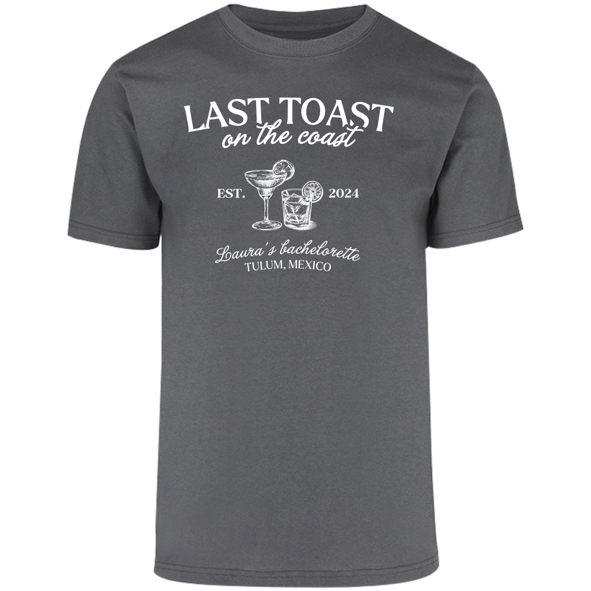 Playera Oversize | Despedida de Soltera - Last Toast on the Coast