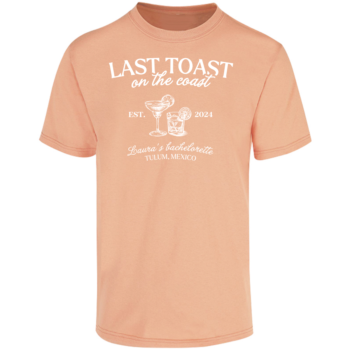 Playera Oversize | Despedida de Soltera - Last Toast on the Coast
