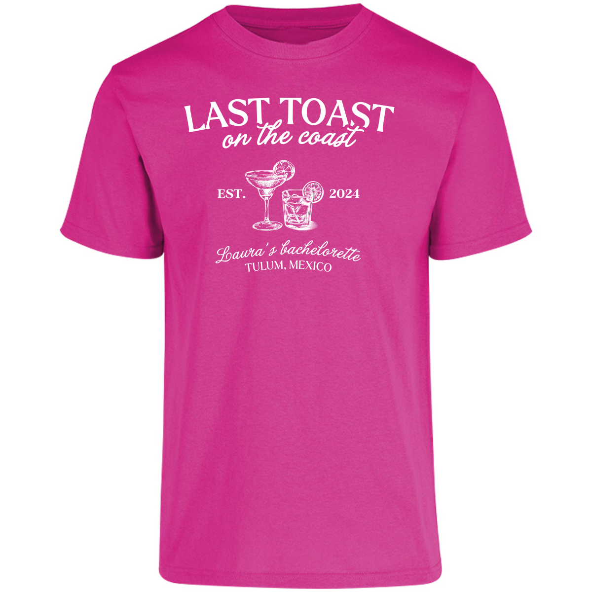 Playera Oversize | Despedida de Soltera - Last Toast on the Coast