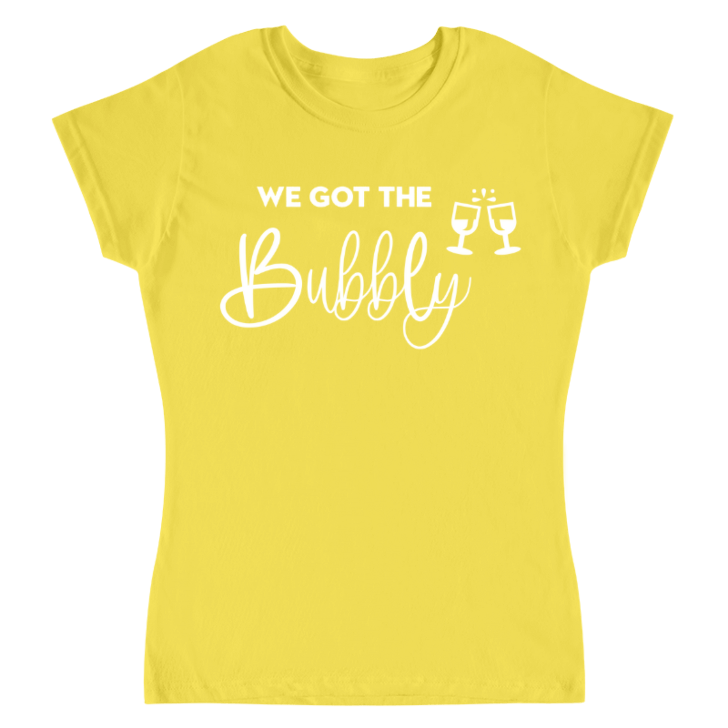 camiseta amarilla para despedida de soltera