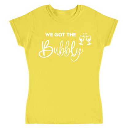 camiseta amarilla para despedida de soltera