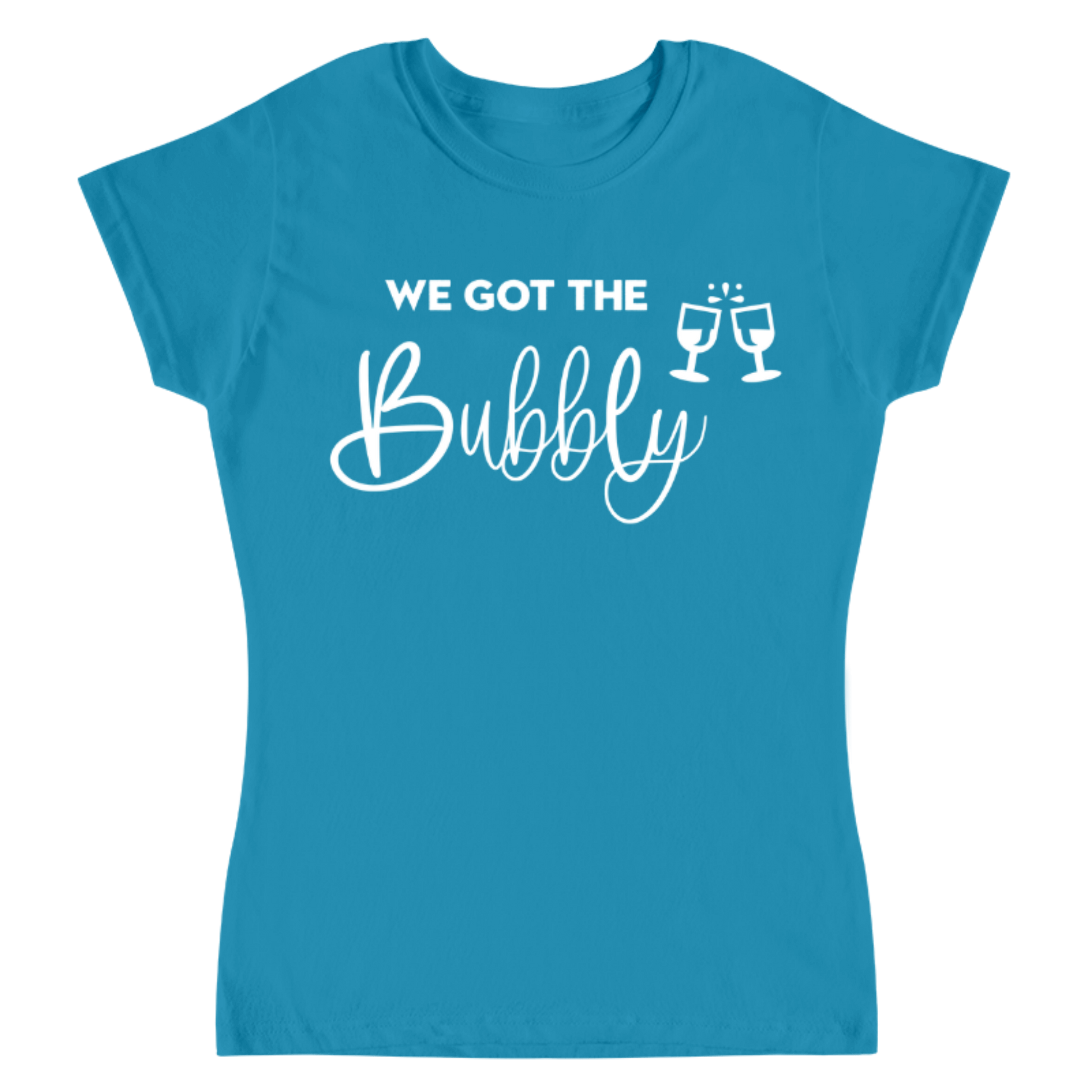 camiseta azul cielo para despedida de soltera