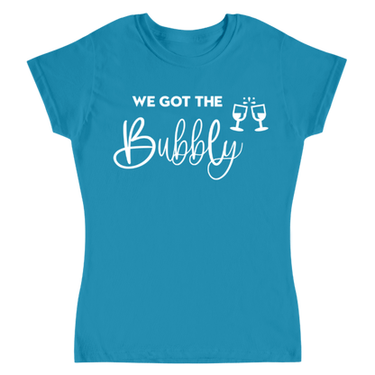 camiseta azul cielo para despedida de soltera