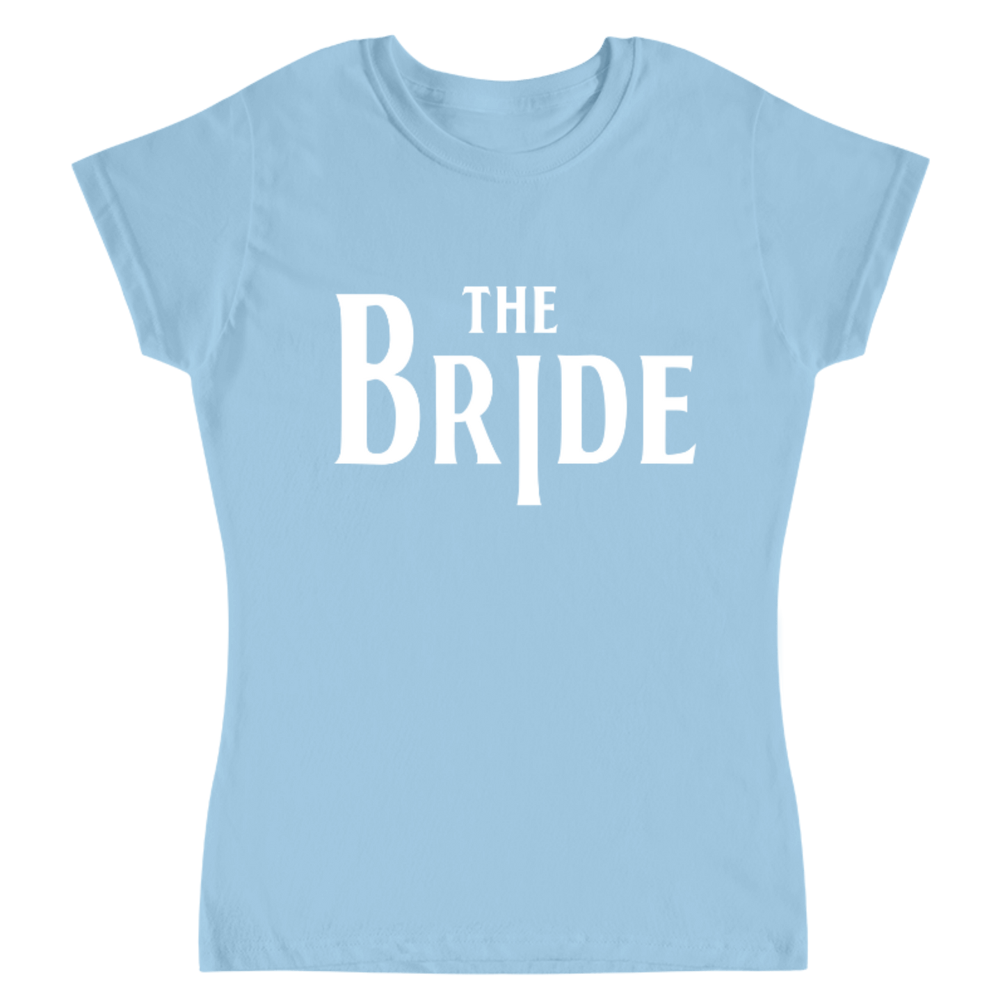 playera azul claro para novia despedida de soltera