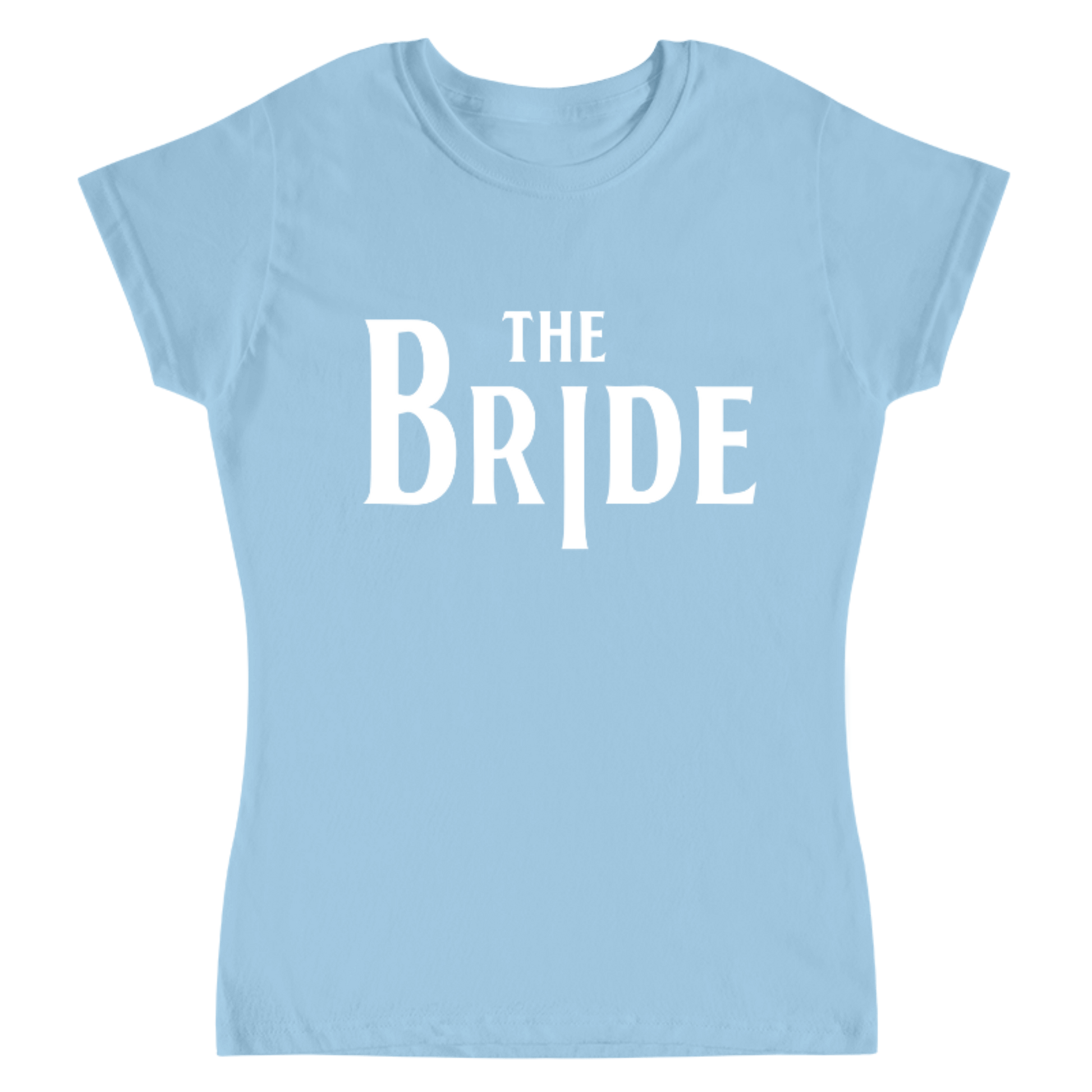 playera azul claro para novia despedida de soltera