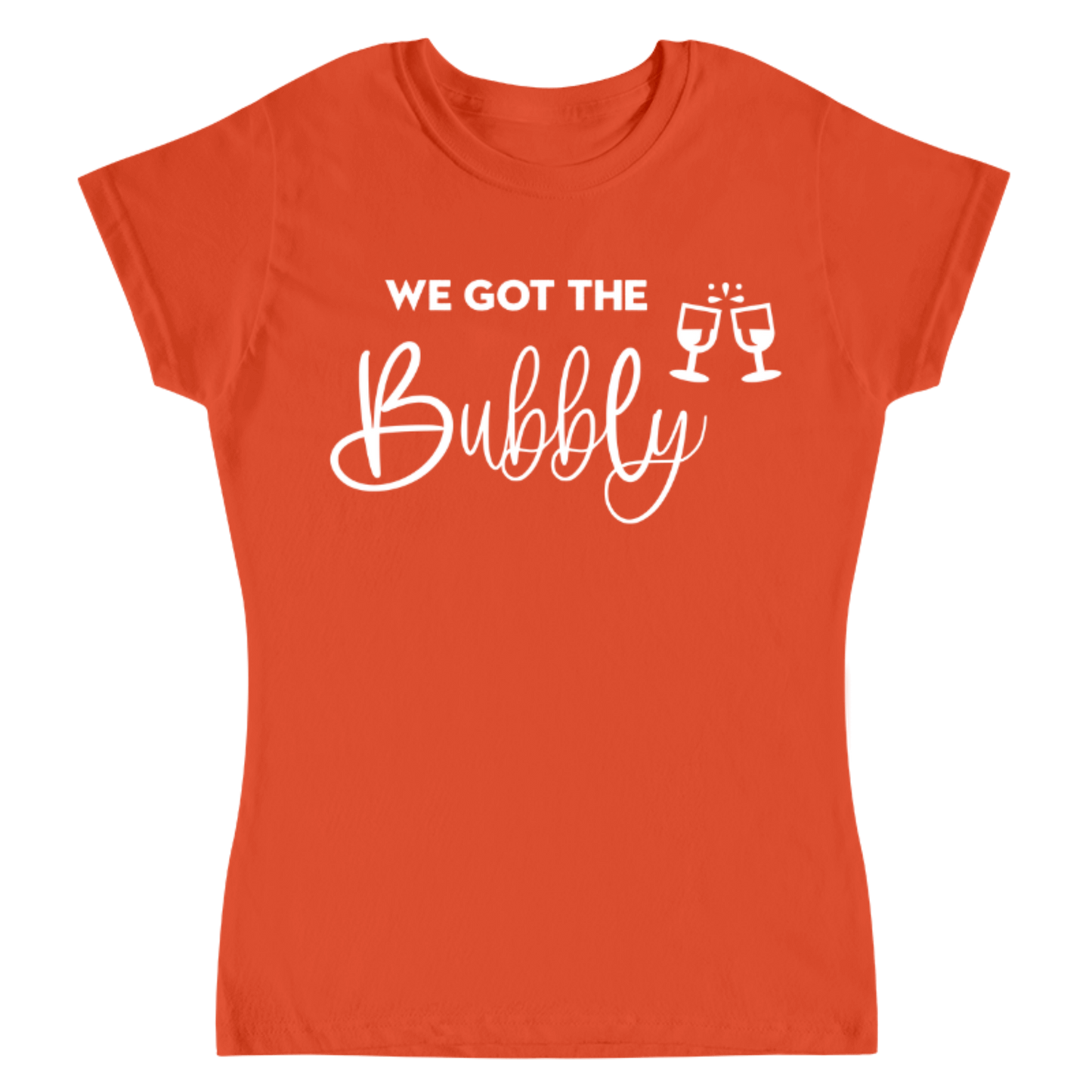 camiseta naranja despedida de soltera 