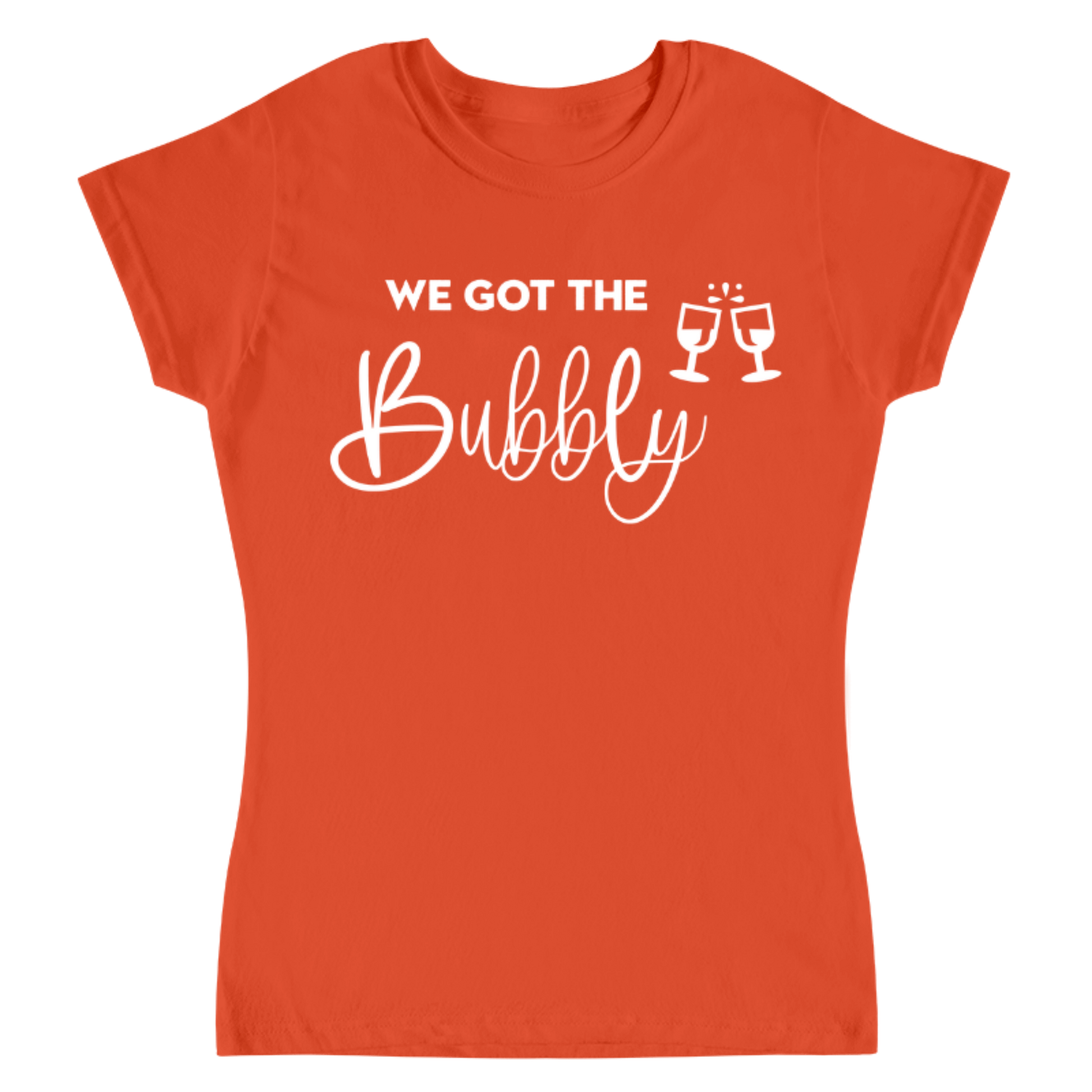 camiseta naranja despedida de soltera 