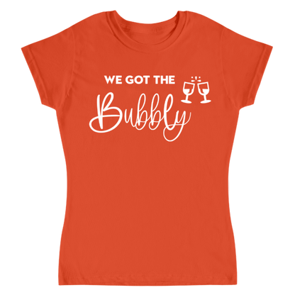 camiseta naranja despedida de soltera 