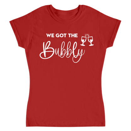 camiseta roja despedida de soltera