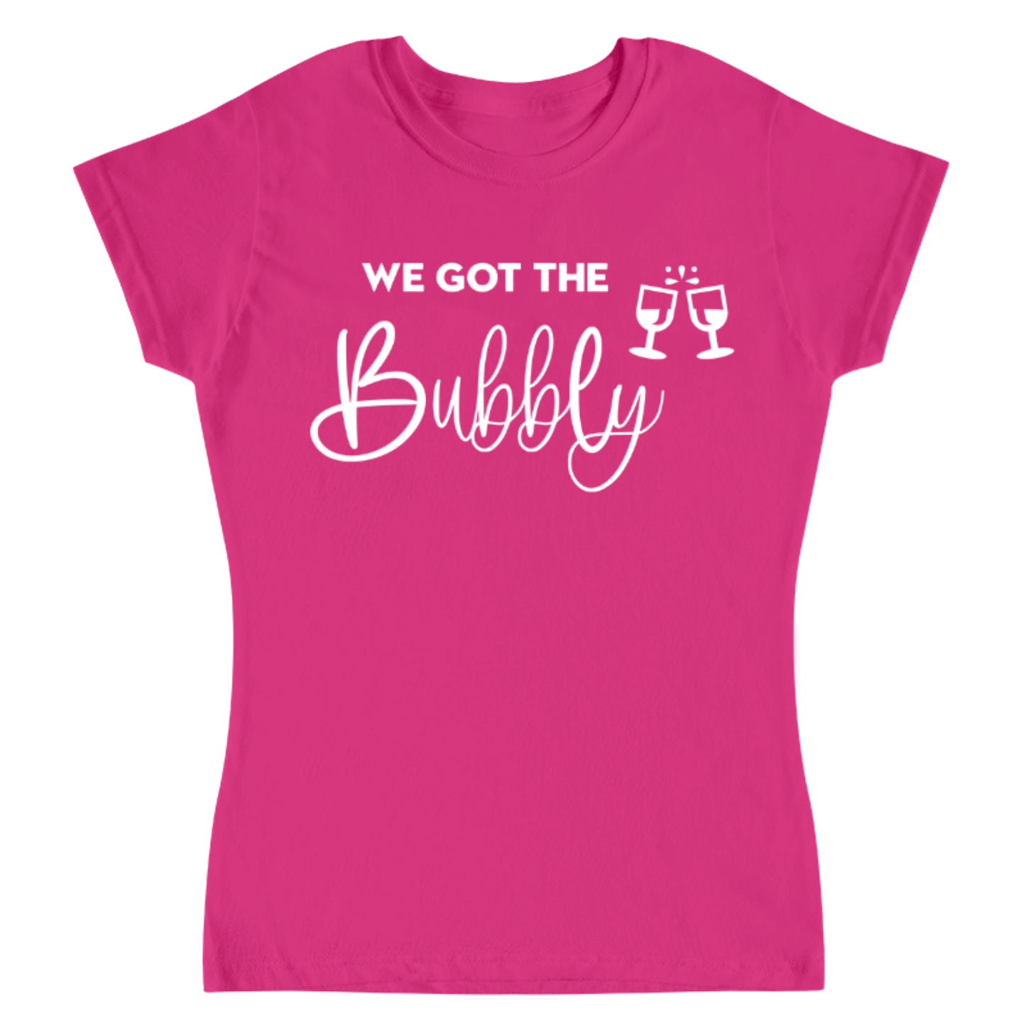 camiseta rosa para despedida de soltera