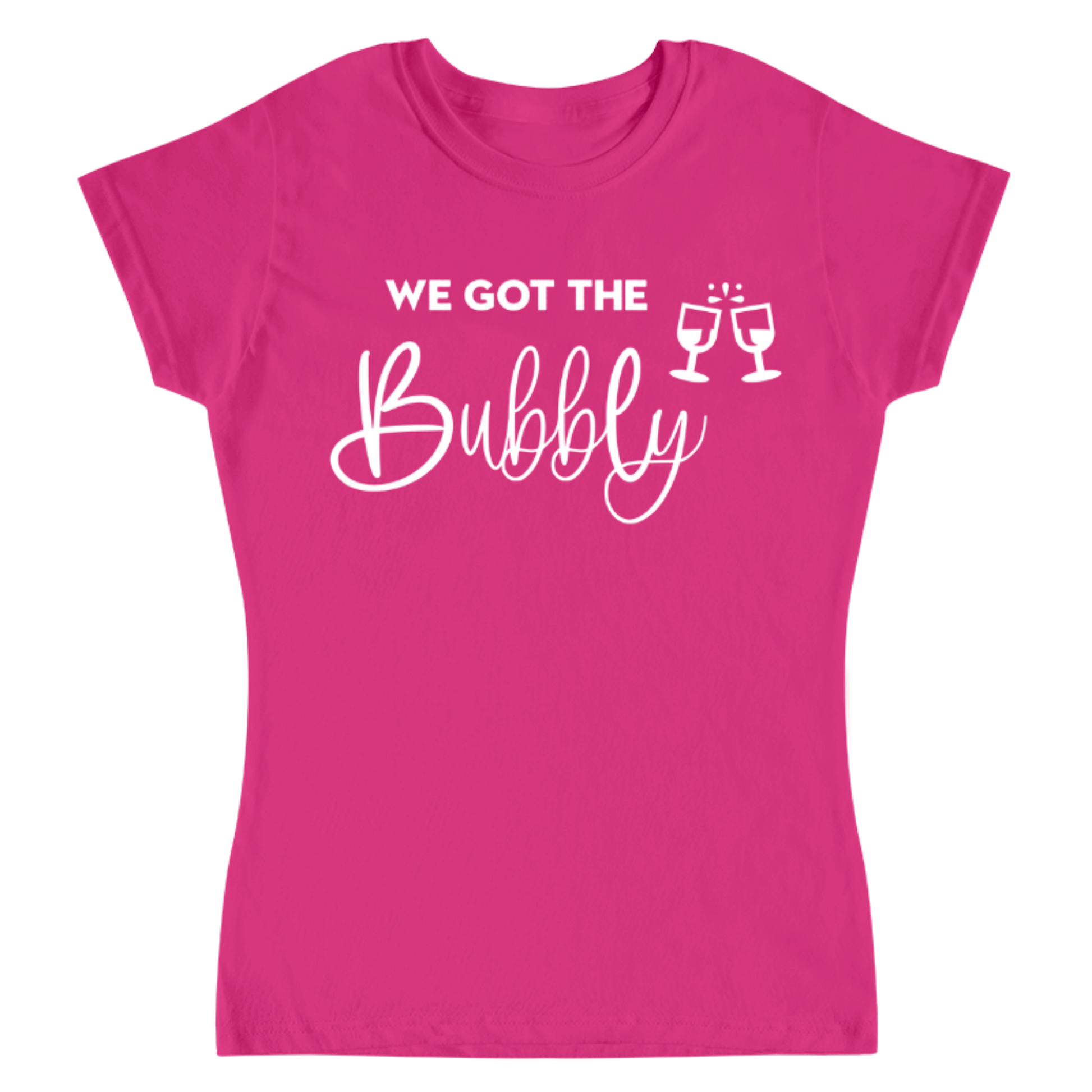 camiseta rosa para despedida de soltera