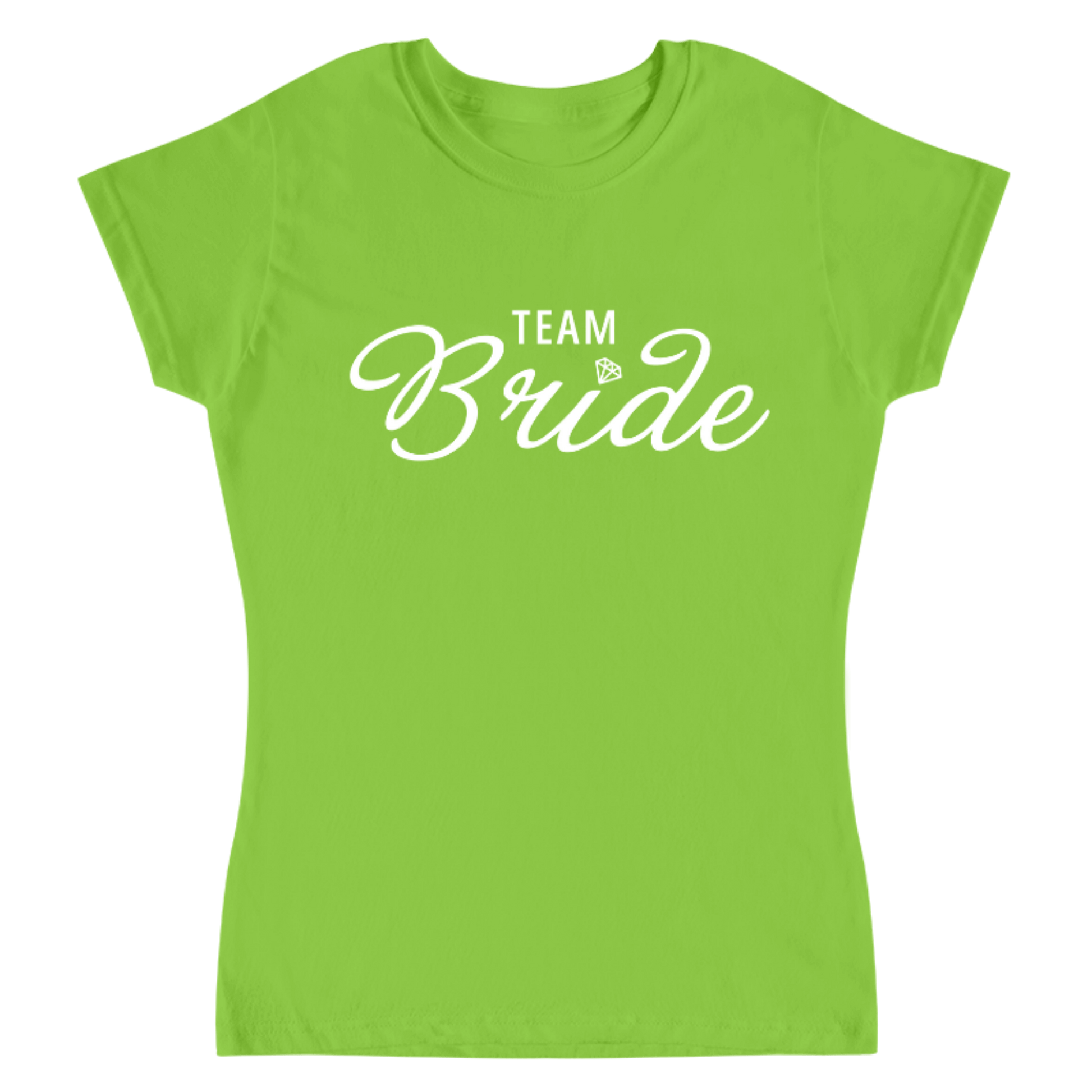 camiseta verde neon despedida de soltera