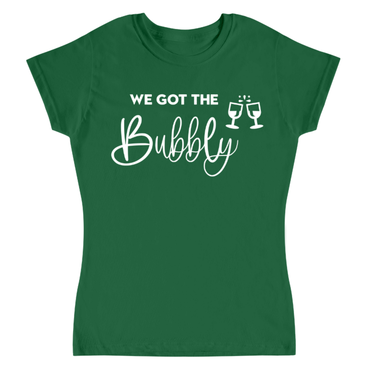 camiseta verde oscuro despedida de soltera